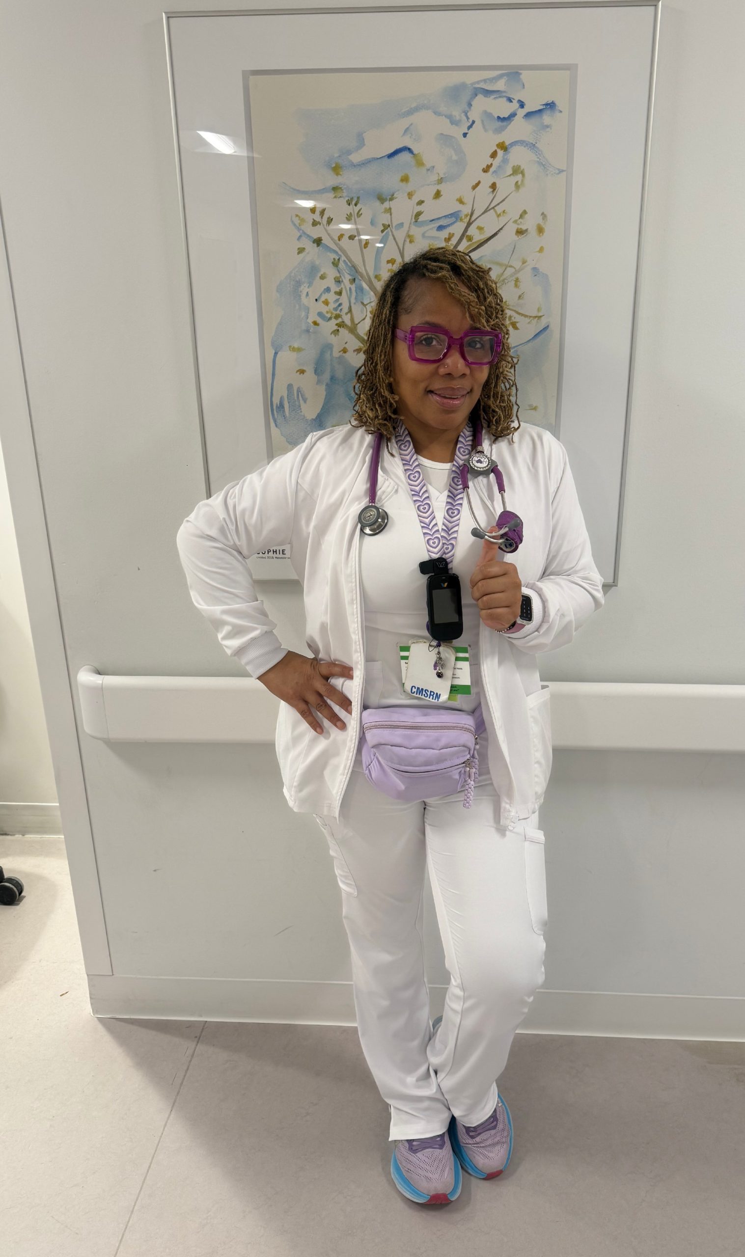 Cleveland Clinic telemetry nurse LaTasha Moore, BSN, RN